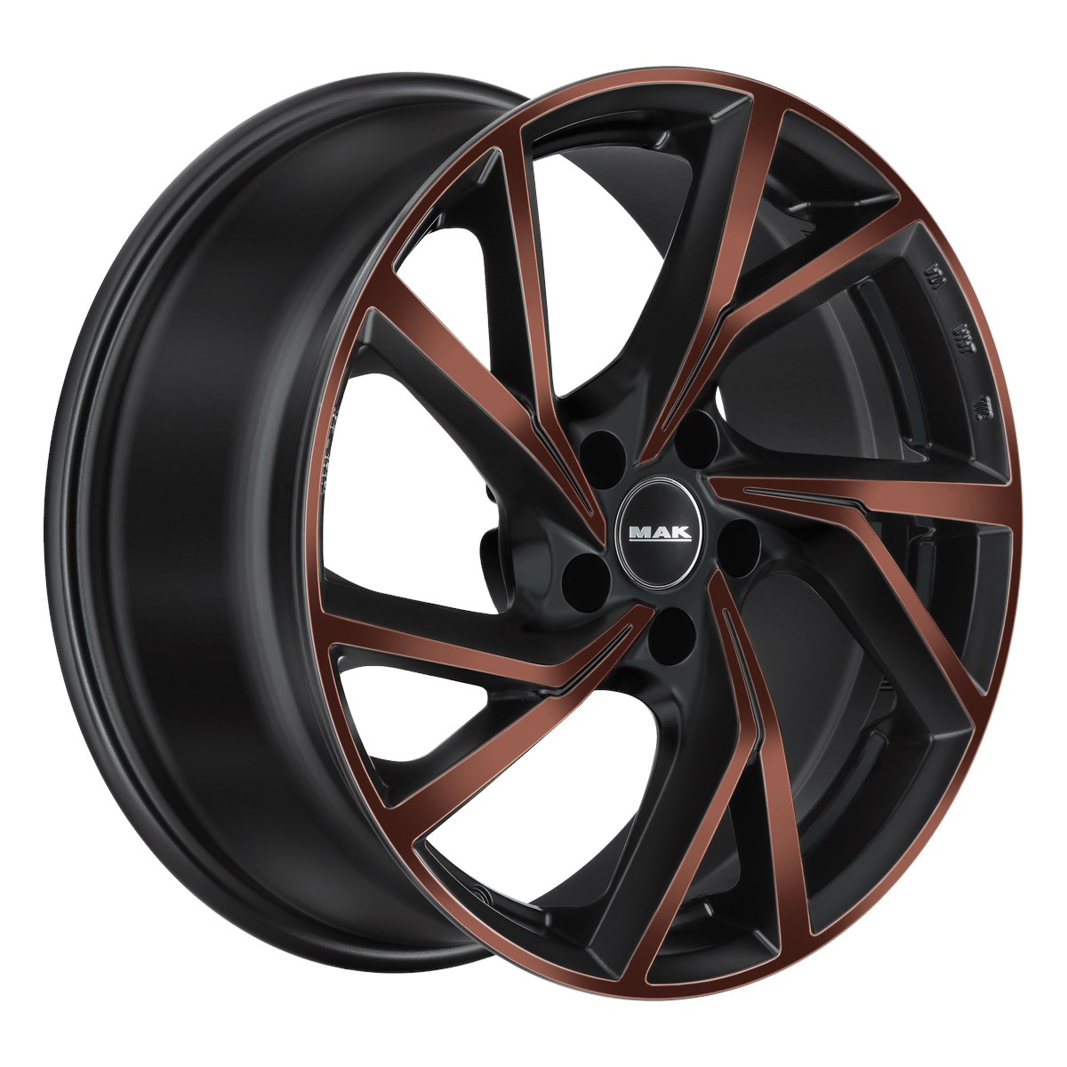 MAK KASSEL ZWART BRONS 8030580274395